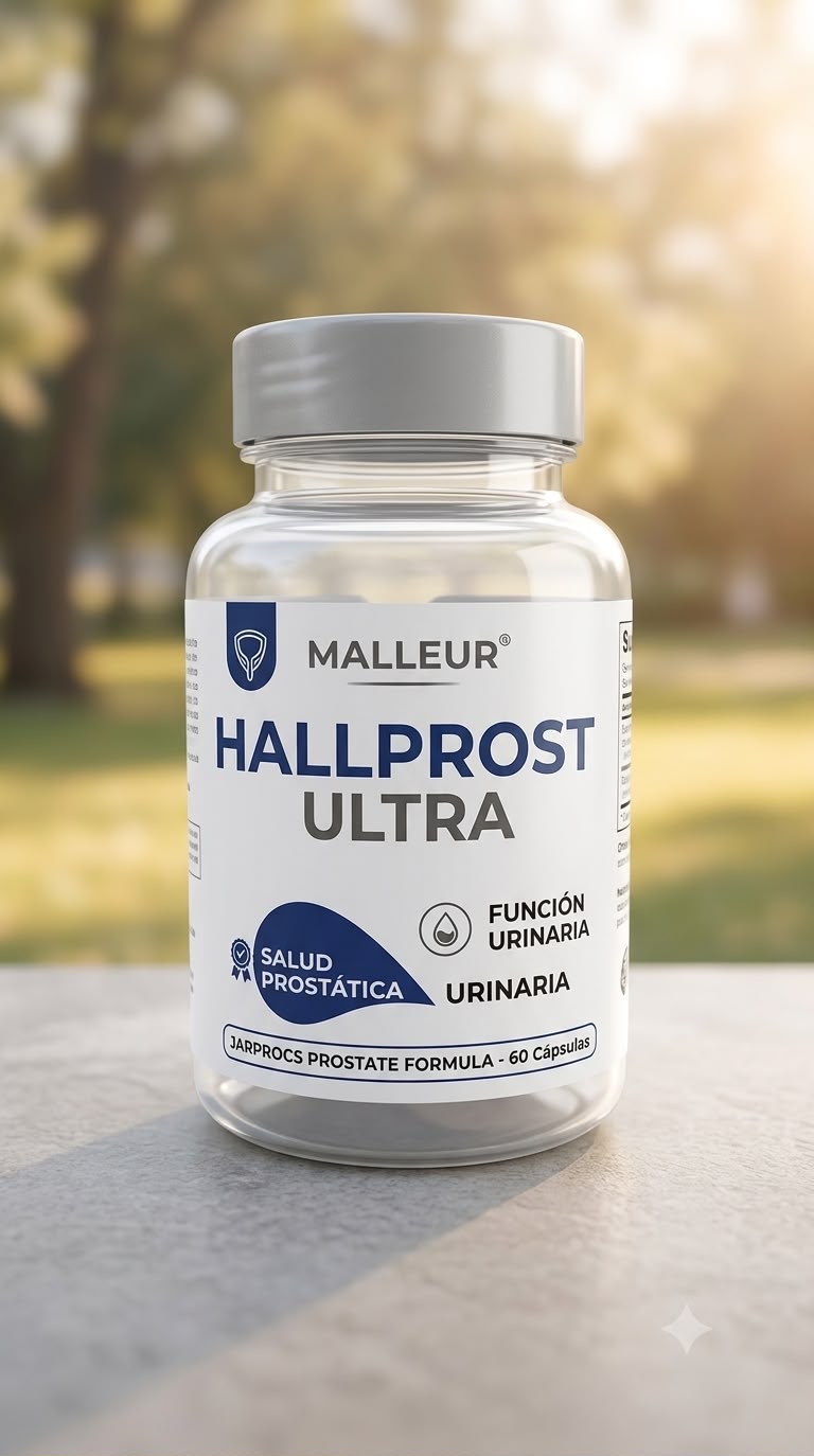 1 Tarro Hallprost Ultra – Suplemento Natural para la Próstata