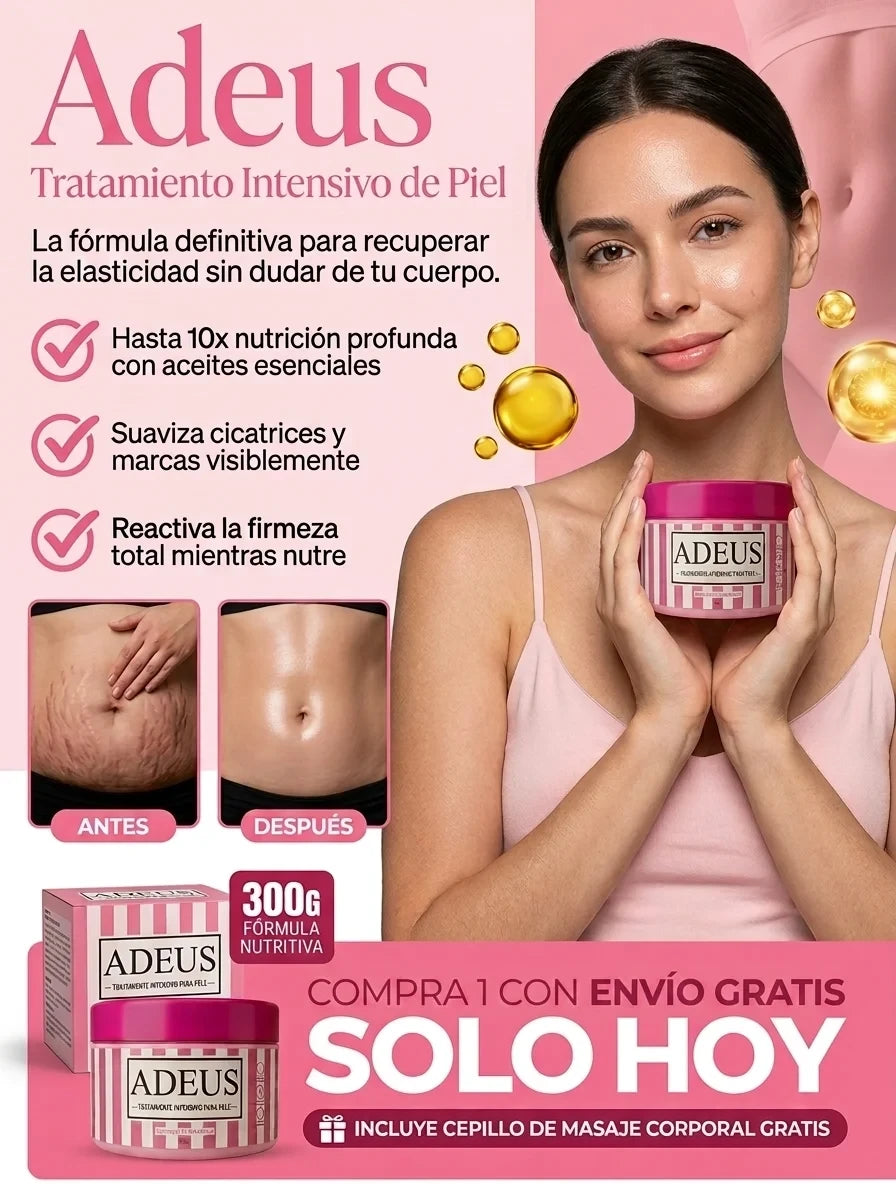 2 ADEUS - Crema corporal / tratamiento intensivo $31.45