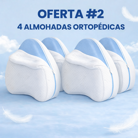 (4)ALMOHADA ORTOPEDICA ERGO FLEX™+ ENVIO GRATIS