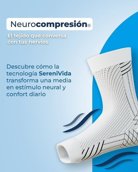 (1 PAR ) MEDIAS NEURO COMPRESION + 1 CREMA MUSCULAR DE OBSEQUIO