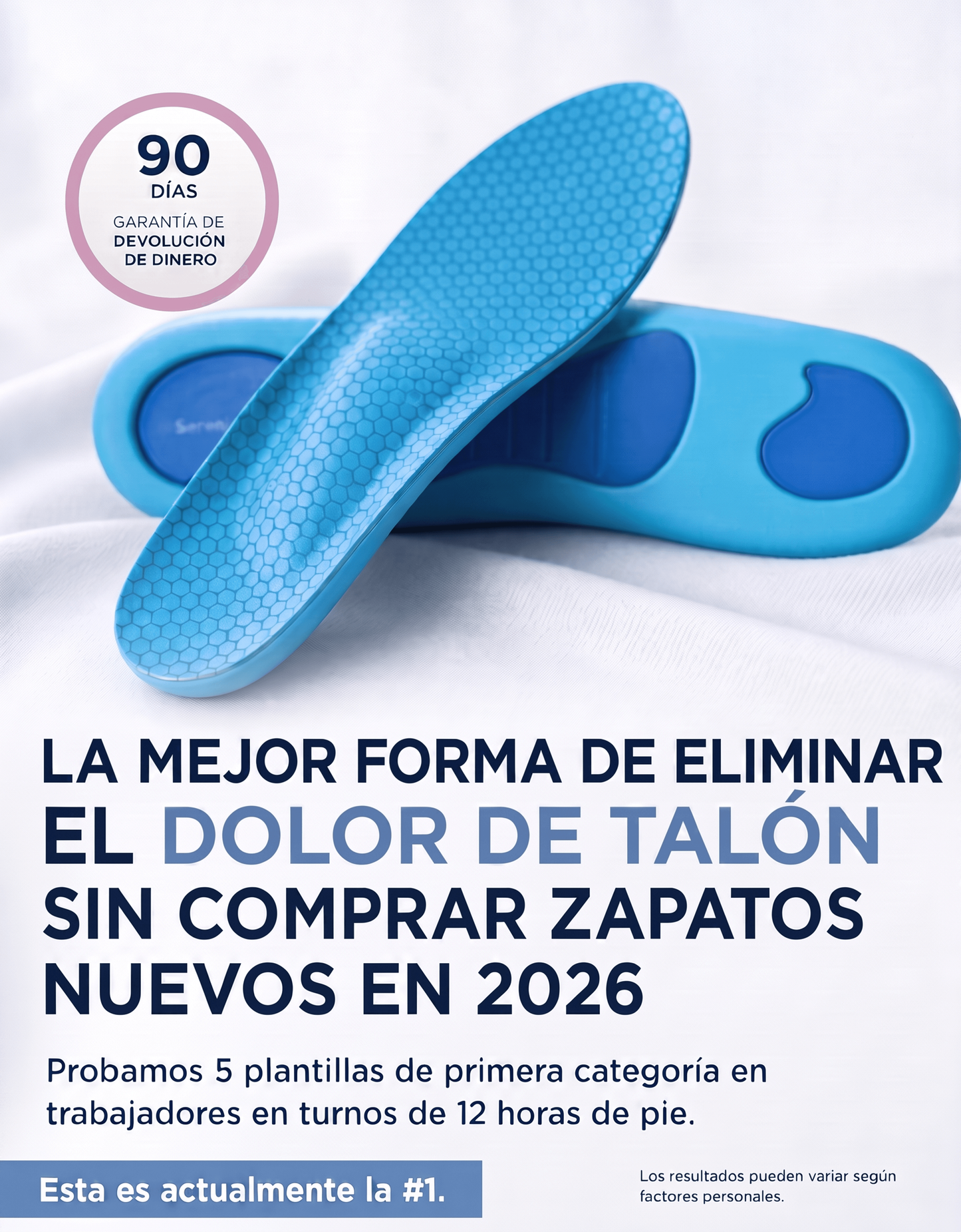 2 PARES DE PLANTILLAS ORTOPEDICAS UP