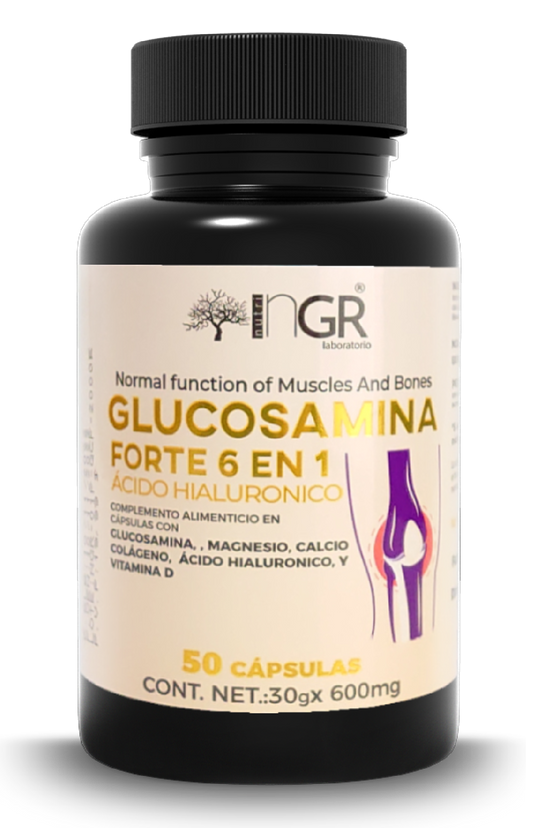 3 TARROS DE GLUCOSAMINA FORTE 150 CAPSULAS